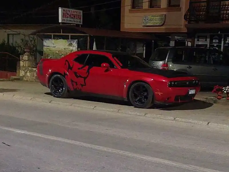 Dodge Challenger SRT Hellcat spotted in Bitola