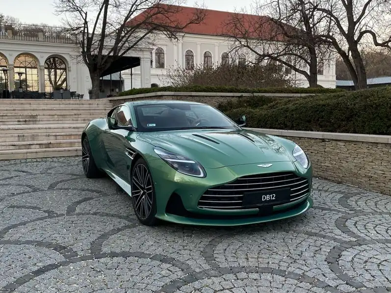 Aston Martin DB12 spotted in Veszprém
