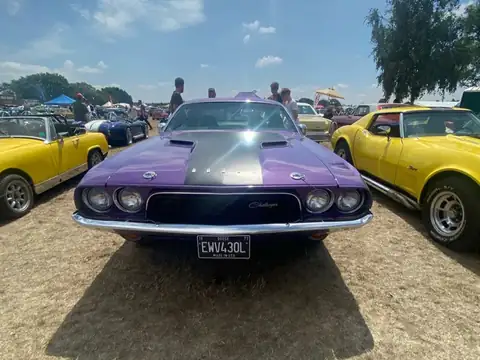 Dodge Challenger (1970) spotted in Bude, United Kingdom