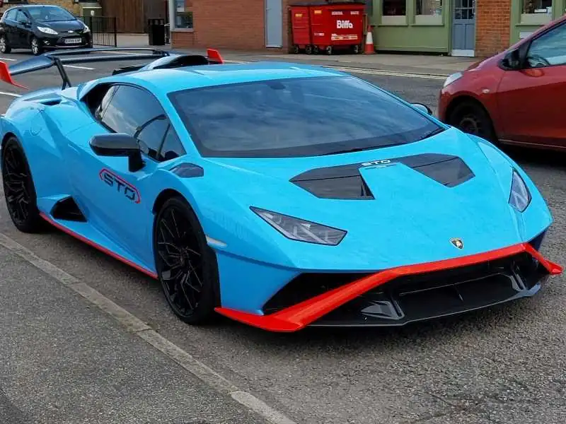Lamborghini Huracán STO (2022) spotted in Peterborough, United Kingdom