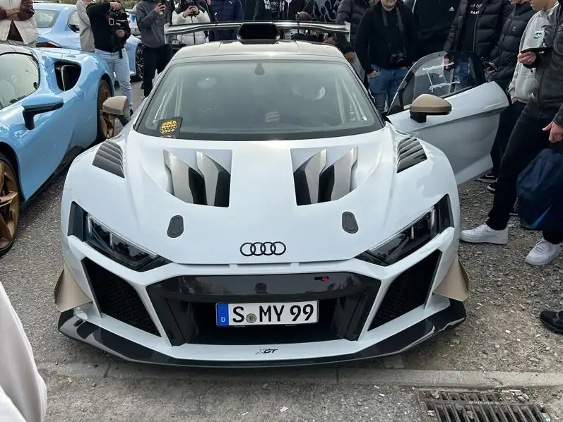 Audi R8 LMS GT (2022) spotted in Sindelfingen, Germany