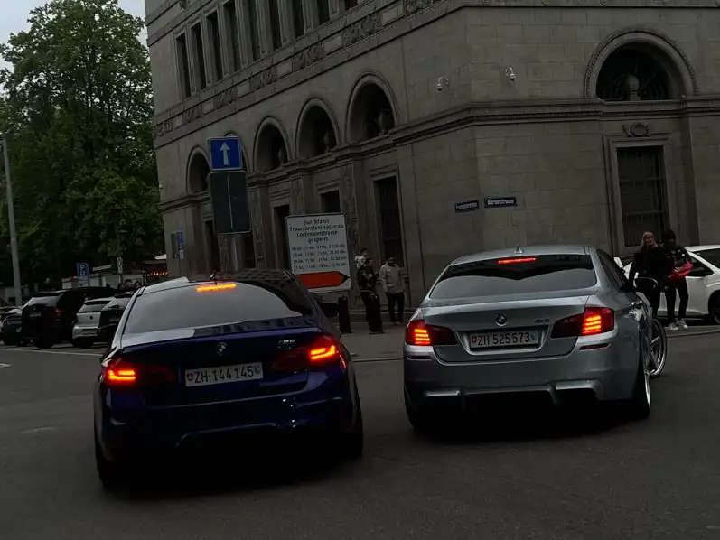 BMW M2 and M3 (2011) spotted in Zürich, Switzerland