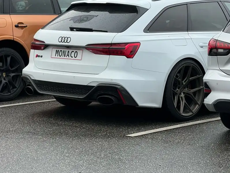 Audi RS6 (2023) spotted in Roskilde, Denmark