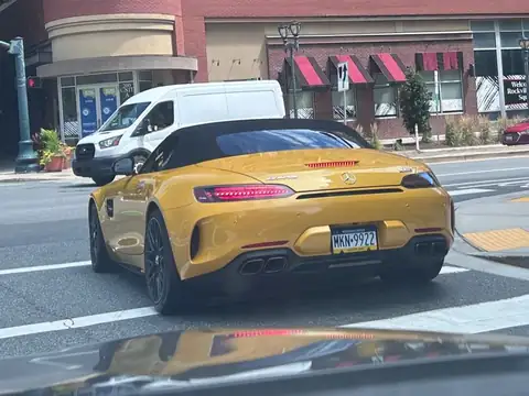 Mercedes-Benz AMG GT Roadster spotted in Rockville, United States