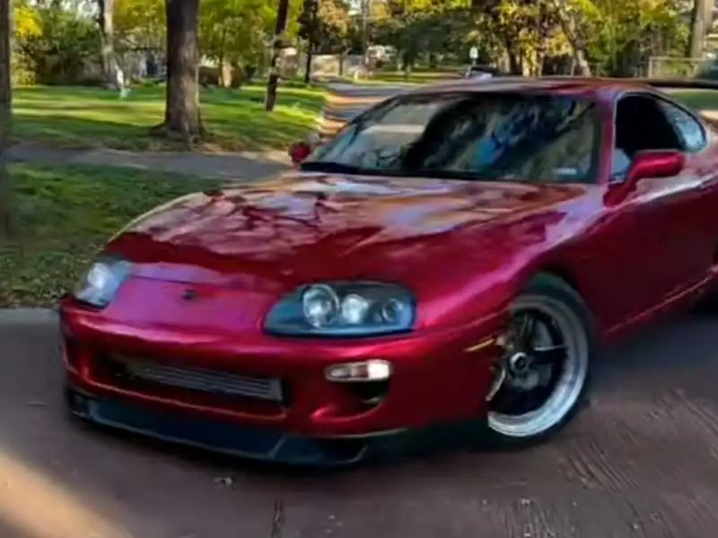 Toyota Supra spotted in Mashegu