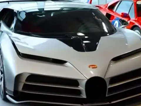 Bugatti Centodieci spotted in Dubai