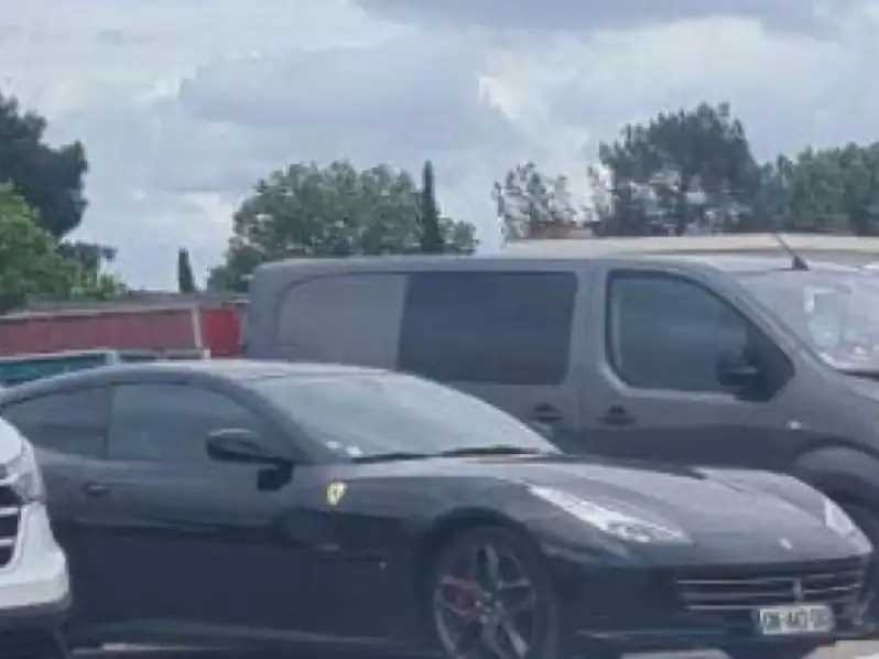 Ferrari GTC4Lusso (2016) spotted in Marmande, France