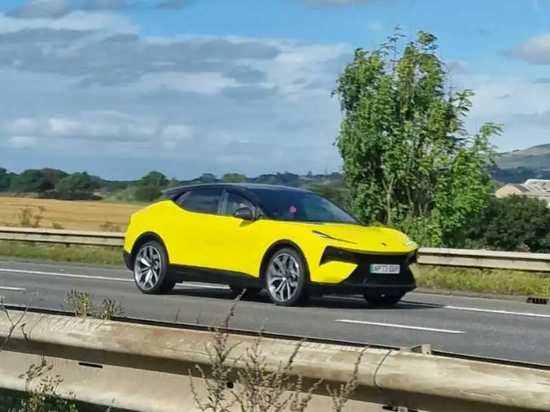 Lotus Eletre spotted in Bolton