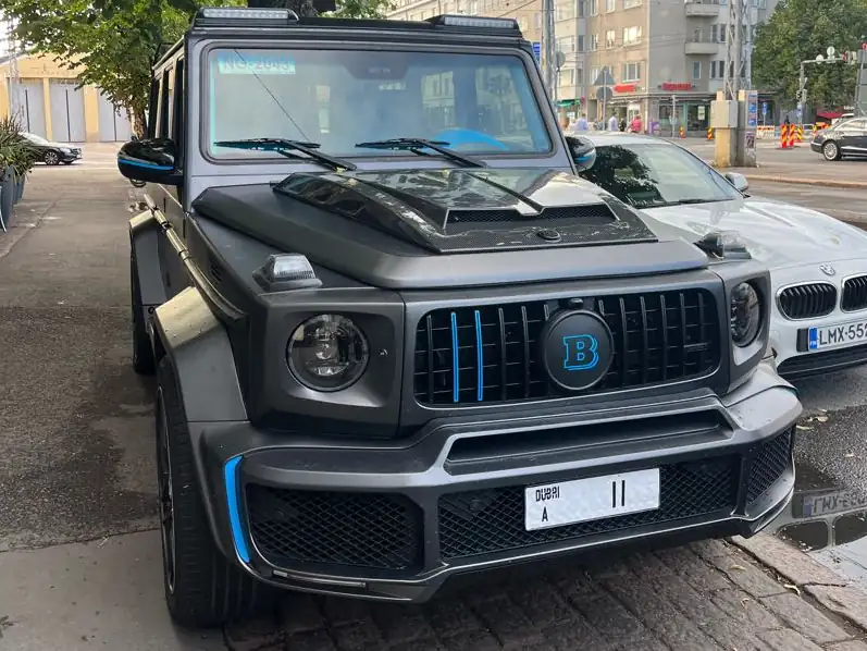 Mercedes-Benz G-Class spotted in Helsinki