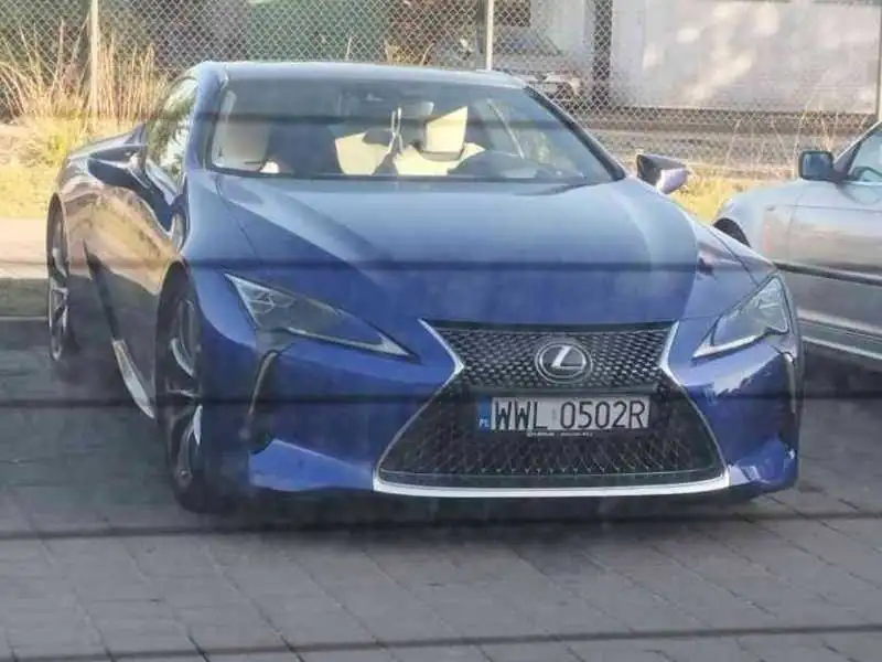Lexus LC 500 (2018) spotted in Edirne, Turkey