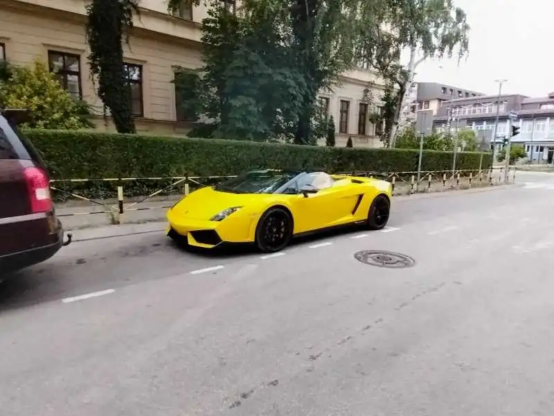 Lamborghini Gallardo Spyder spotted in Zaječar