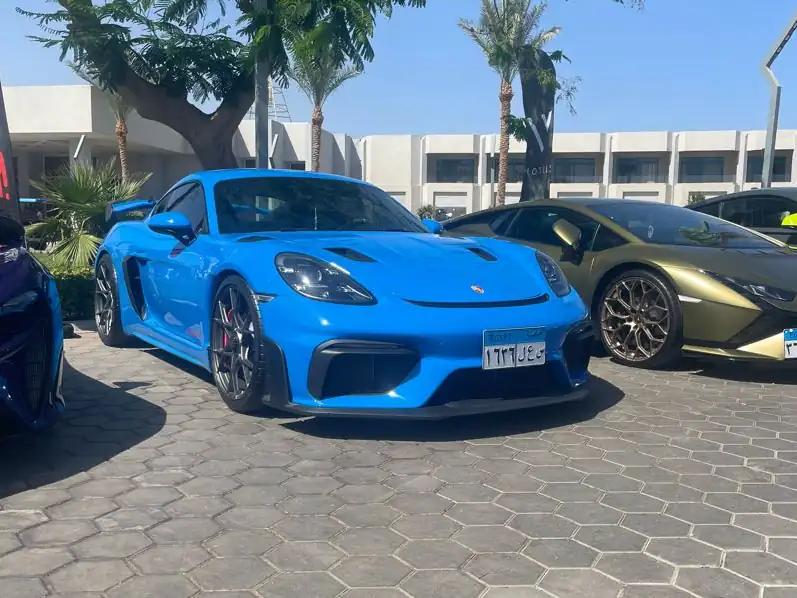 Porsche 718 Cayman GT4 RS (2022) spotted in Sharm el-Sheikh, Egypt