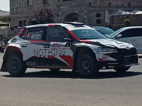 Škoda Fabia R5 spotted in Nevşehir