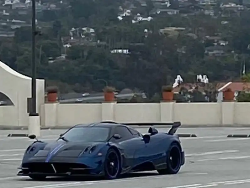 Pagani Huayra spotted in Tangier