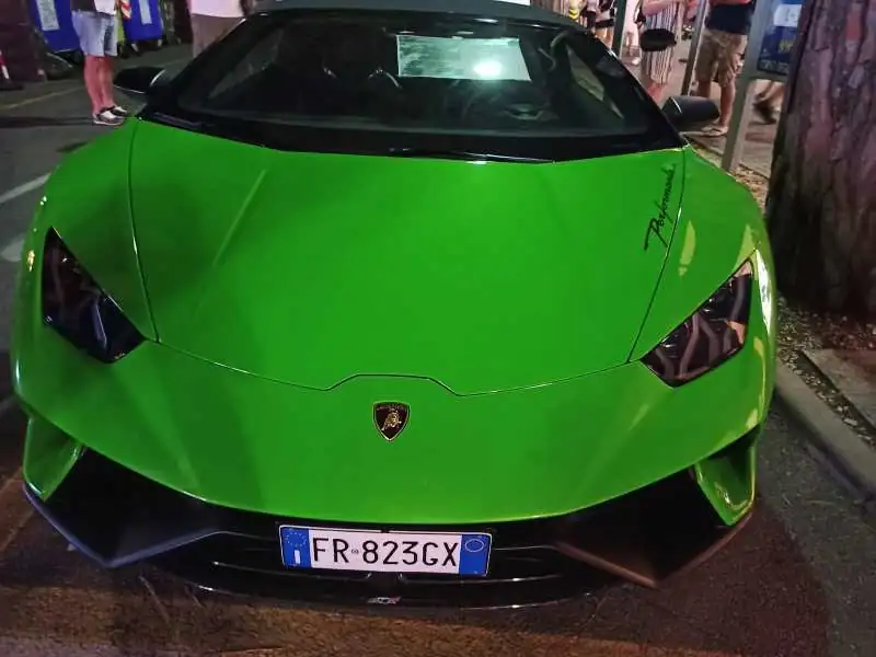 Lamborghini Huracán spotted in Lignano Sabbiadoro