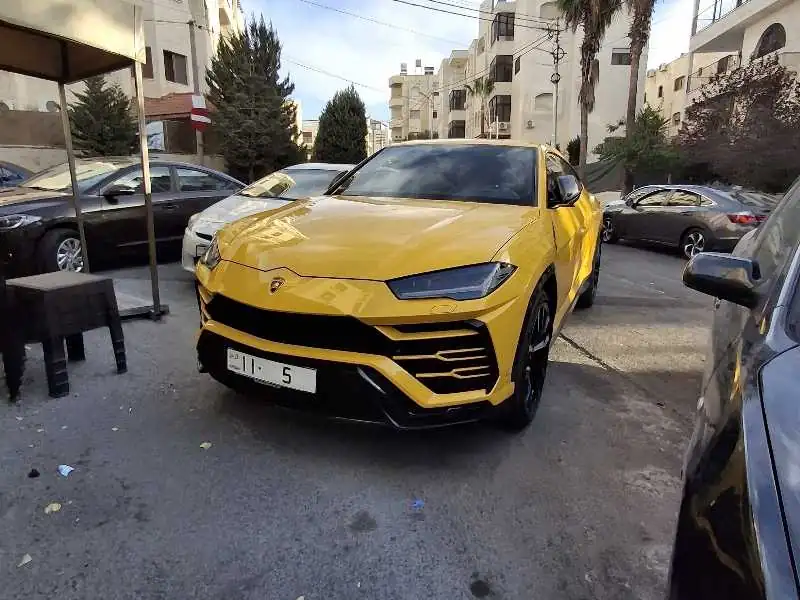 Lamborghini Urus (2021) spotted in Amman, Jordan