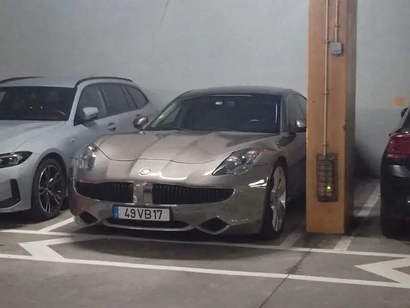 Fisker Karma (2012) spotted in Ponta Delgada, Portugal