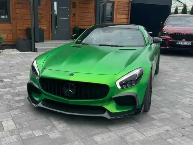 Mercedes-Benz AMG GT spotted in Pyrzyce