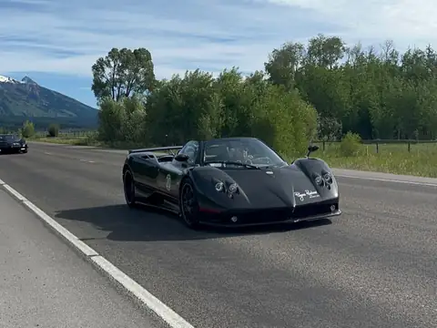Pagani Zonda spotted in Jackson