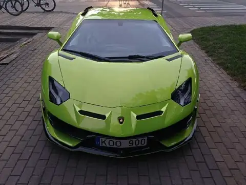 Lamborghini Aventador (2021) spotted in Klaipėda, Lithuania
