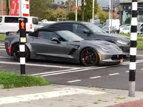Chevrolet Corvette Z06 (2015) spotted in Leeuwarden, The Netherlands