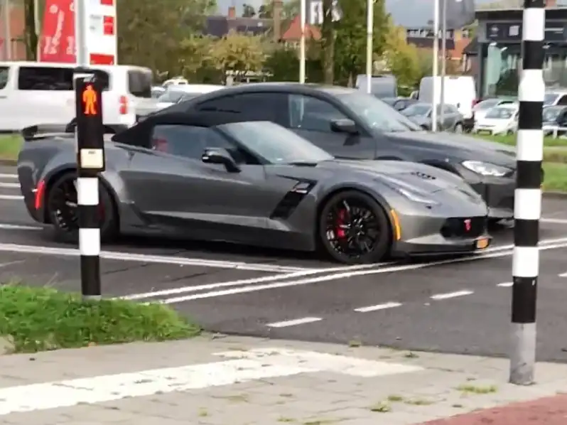 Chevrolet Corvette Z06 spotted in Leeuwarden