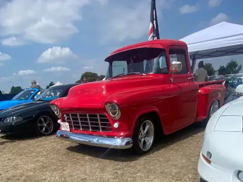 Chevrolet Apache 3100 (1955) spotted in Bude, United Kingdom