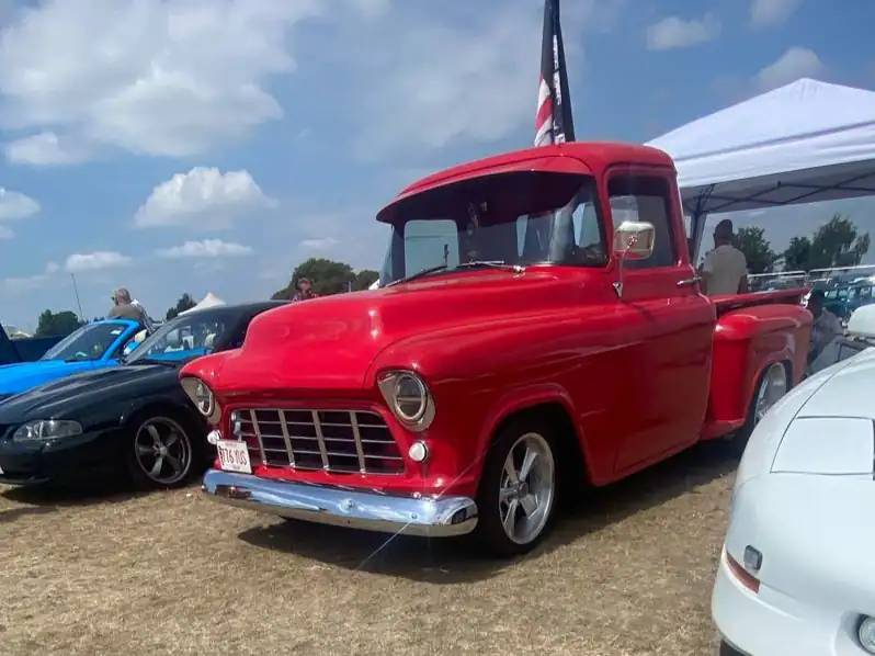 Chevrolet Apache 3100 (1955) spotted in Bude, United Kingdom
