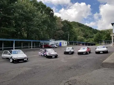 Toyota AE86 (1983) spotted in Fukushima, Japan