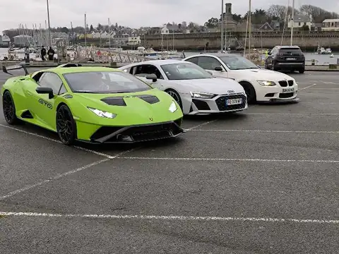 Lamborghini Huracán STO (2025) spotted in Quimper, France