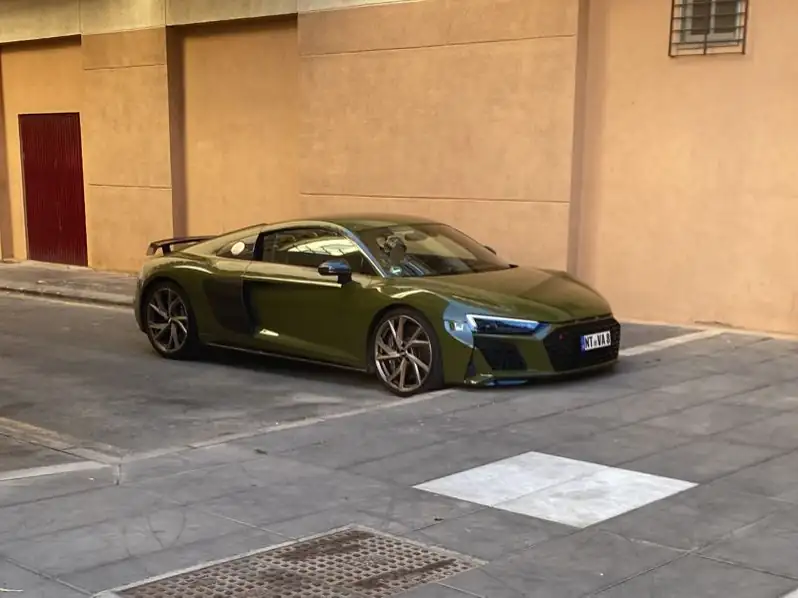 Audi R8 spotted in Almería