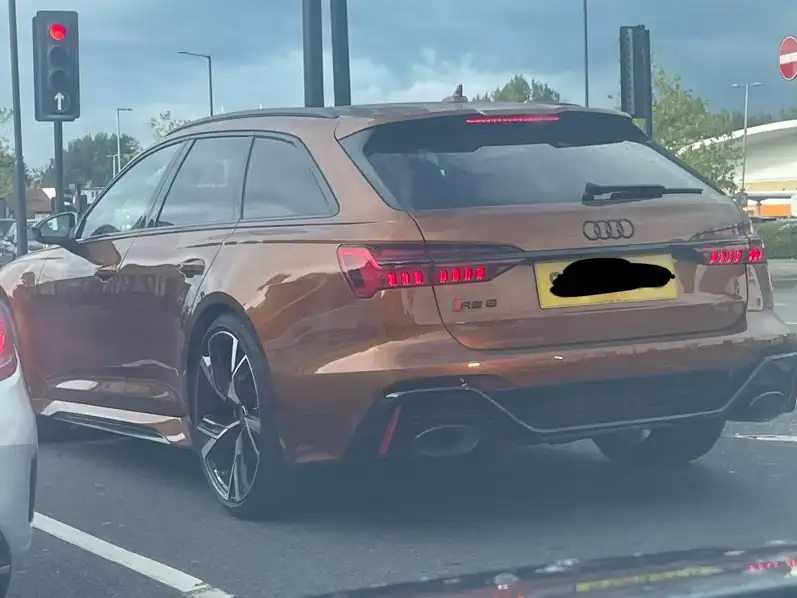 Audi RS 6 (2022) spotted in Stockport, United Kingdom