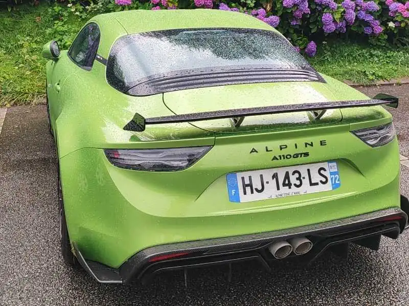 Alpine A110 GTS (2022) spotted in Lisieux, France