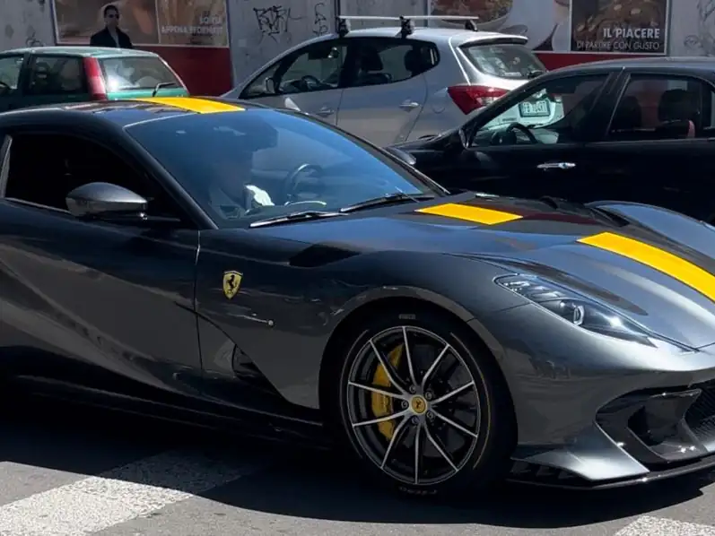 Ferrari 765 LT (2021) spotted in Bari, Italy