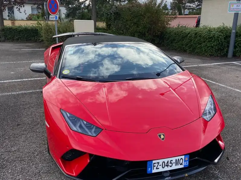 Lamborghini Huracán EVO Spyder (2021) spotted in Colmar, France