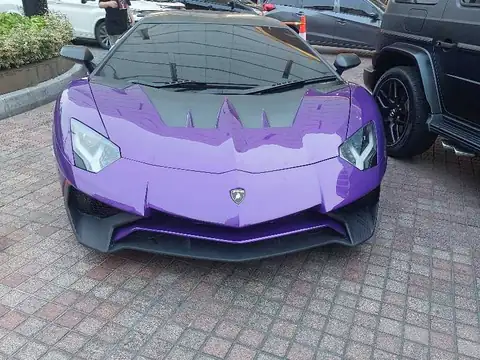 Lamborghini Aventador spotted in Jakarta