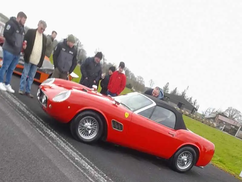 Ferrari California (1958) spotted in Omagh, United Kingdom