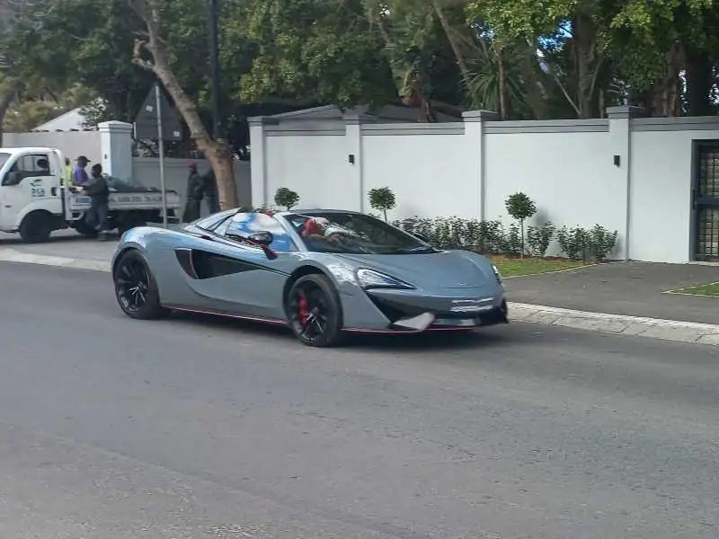 McLaren 570S spotted in Cape Town