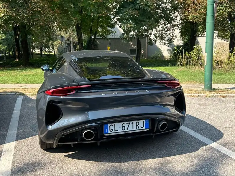 Lotus Evija (2023) spotted in Milan, Italy