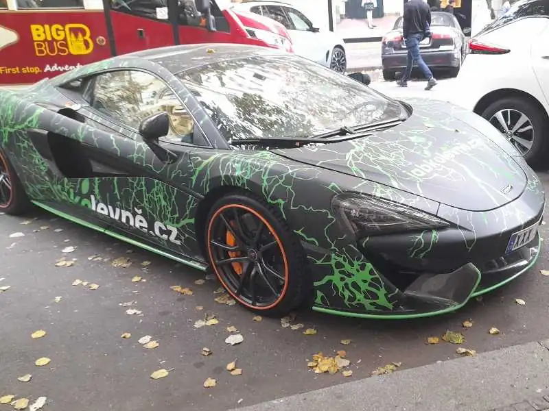 McLaren 540C spotted in Prague