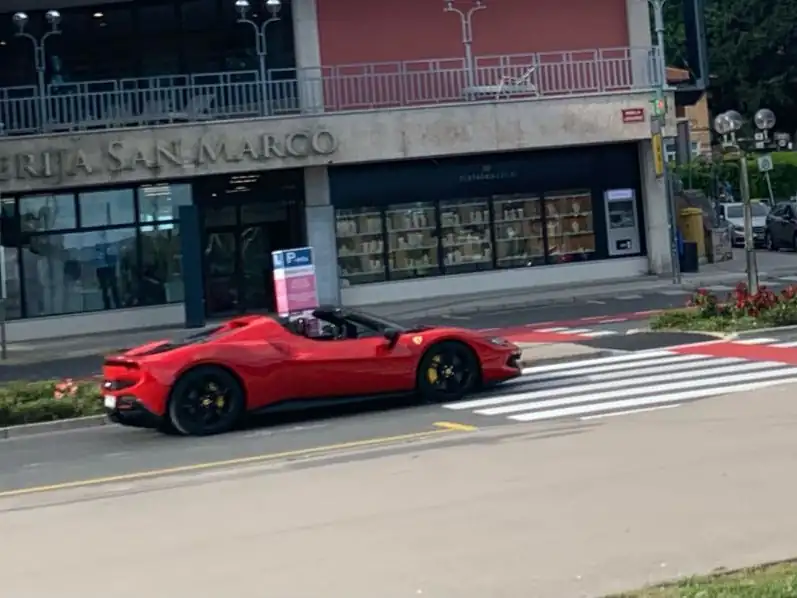 Ferrari 296 GTS (2022) spotted in Izola, Slovenia