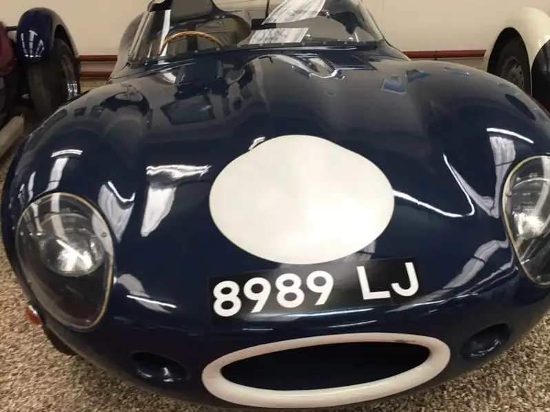 Jaguar D-Type (1955) spotted in Yeovil, United Kingdom