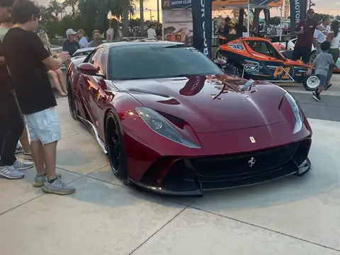 Ferrari F12tdf (2015) spotted in Tampa, United States