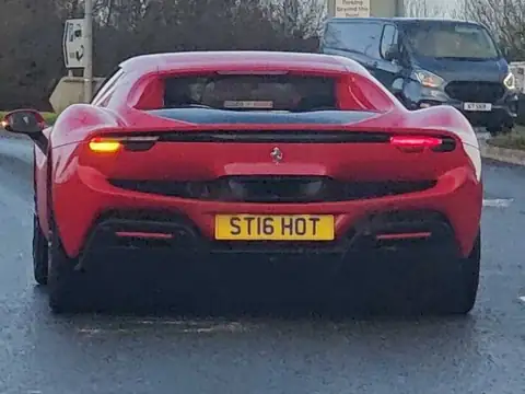 Ferrari 488 GTB (2016) spotted in Bodmin, United Kingdom