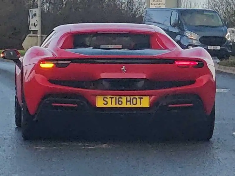 Ferrari 488 GTB (2016) spotted in Bodmin, United Kingdom