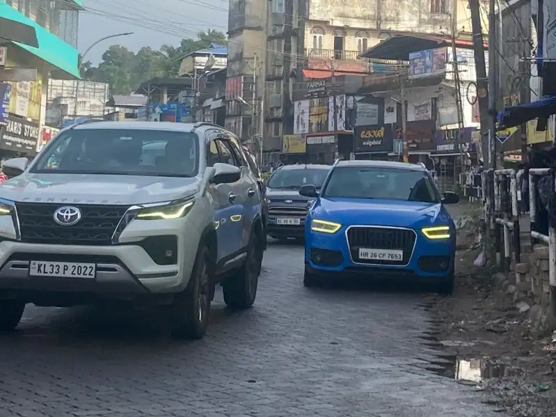 Audi Q5 (2018) spotted in Kottārakara, India