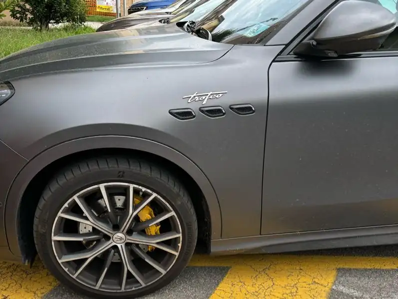 Maserati Levante Trofeo (2022) spotted in Brescia, Italy