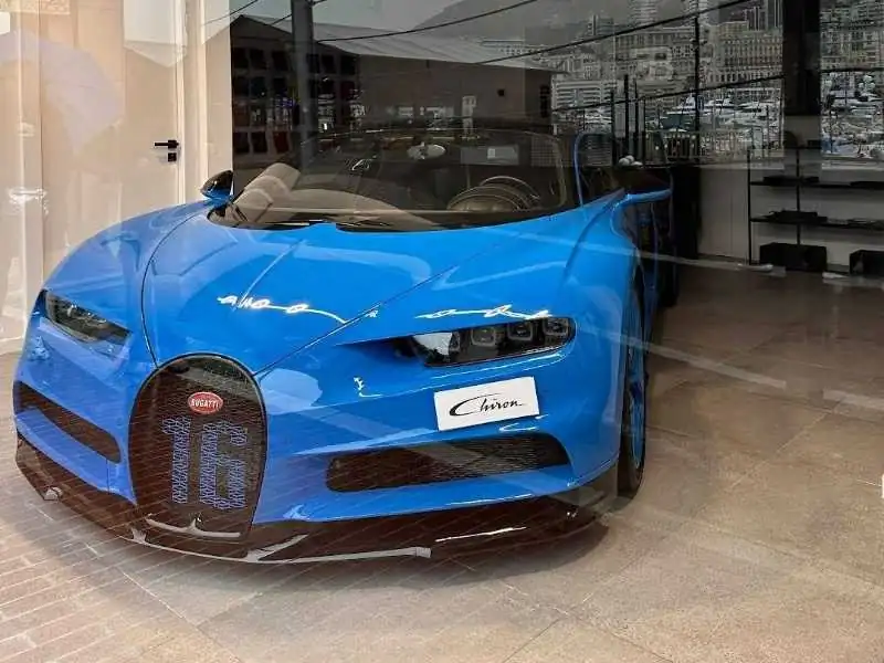 Bugatti Chiron (2023) spotted in Barcelona, Spain