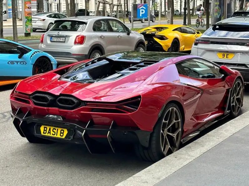 Lamborghini Sian (2020) spotted in Munich, Germany
