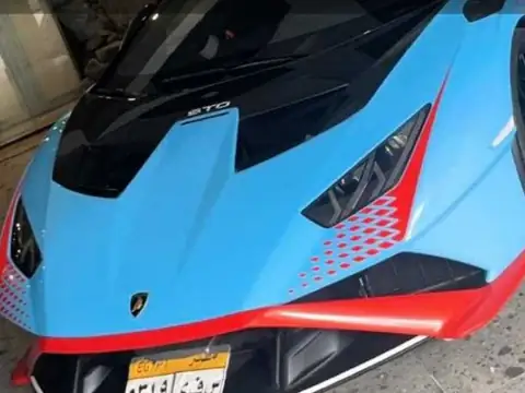 Lamborghini Aventador STO (2021) spotted in Alexandria, Egypt